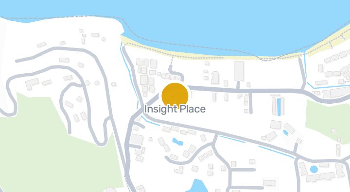 แผนที่แสดงInsight Place