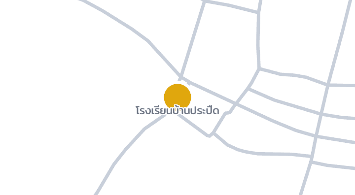 แผนที่แสดงโรงเรียนบ้านประปืด