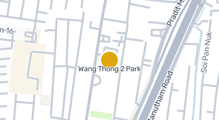 显示Wang Thong 2 Park的地图
