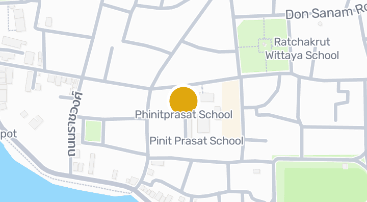 Map showing Phinitprasat School