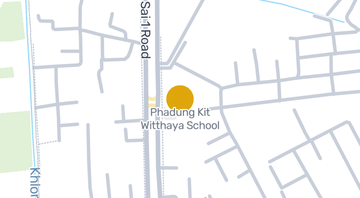 显示Phadung Kit Witthaya School的地图