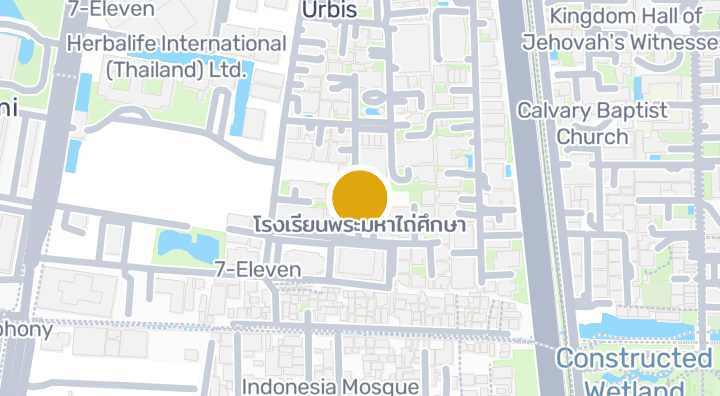 Map showing โรงเรียนพระมหาไถ่ศึกษา