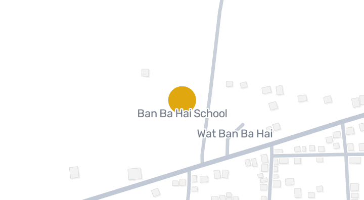แผนที่แสดงโรงเรียนบ้านบะไห
