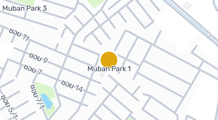显示Muban Park 1的地图