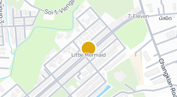 显示Little Mermaid的地图