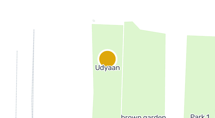 显示Udyaan的地图
