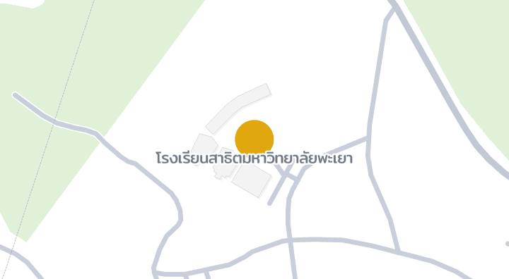Map showing โรงเรียนสาธิตมหาวิทยาลัยพะเยา