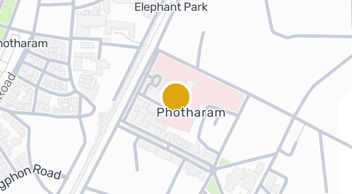 显示Photharam Hospital的地图