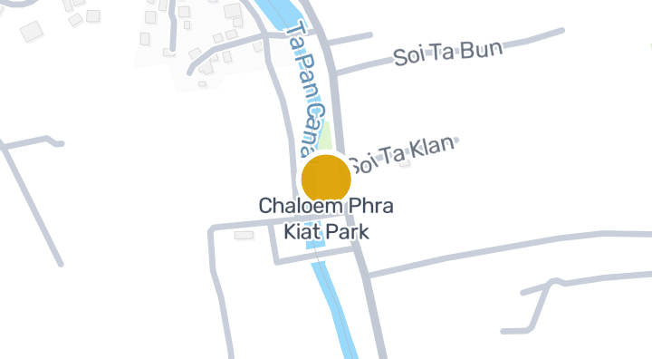 แผนที่แสดงสวนหย่อมเฉลิมพระเกียรติ