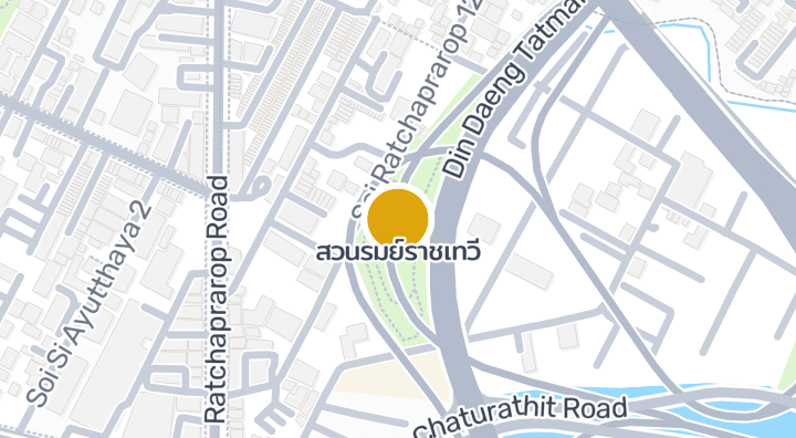 Map showing สวนรมย์ราชเทวี