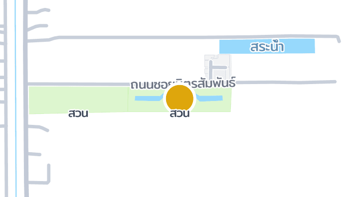 แผนที่แสดงสวน