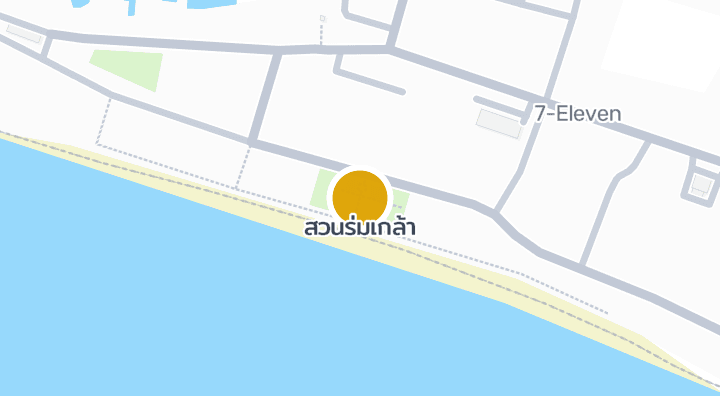 แผนที่แสดงสวนร่มเกล้า