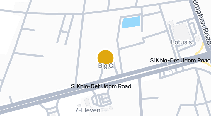 แผนที่แสดงบิ๊กซี