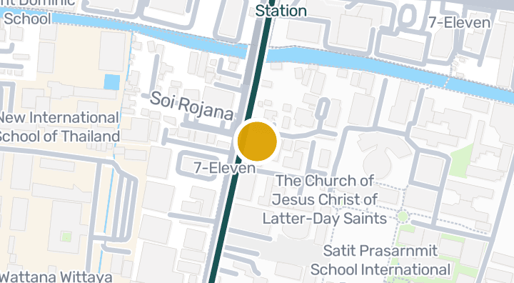 Map showing Rutnin Eye Hospital