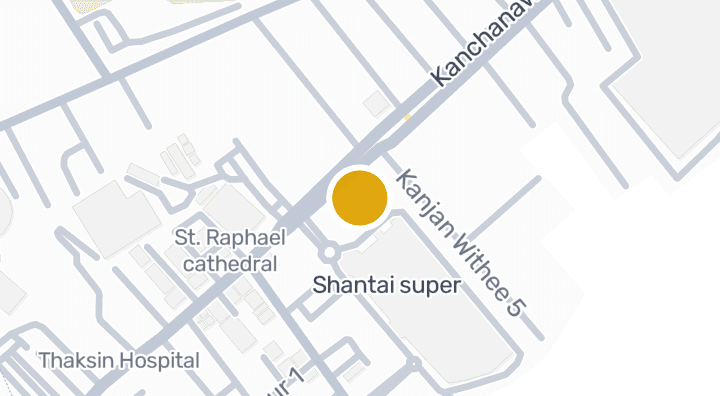 แผนที่แสดงSahathai Garden Plaza