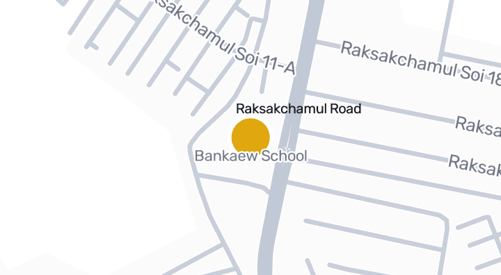 显示Bankaew School的地图