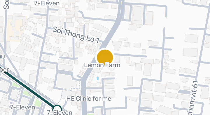 แผนที่แสดงHE Clinic for men