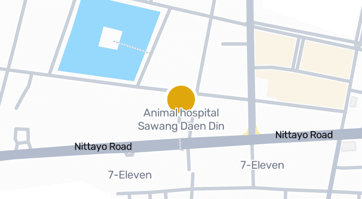 显示Animal hospital  Sawang Daen Din的地图