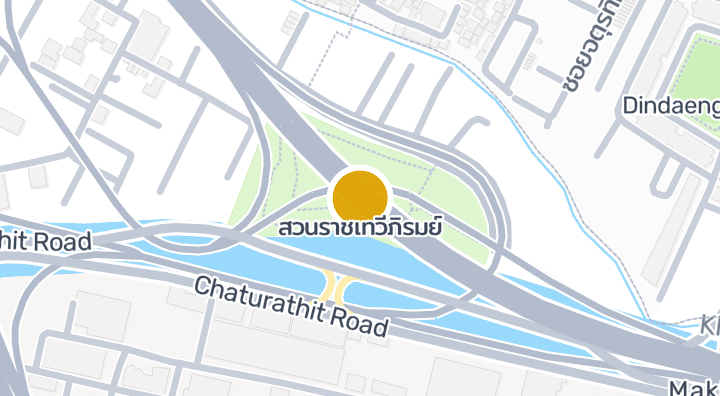 Map showing สวนราชเทวีภิรมย์