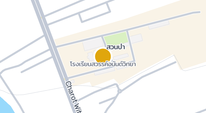 Map showing โรงเรียนสวรรค์อนันต์วิทยา