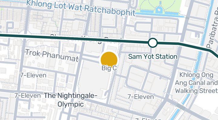 แผนที่แสดงบิ๊กซี