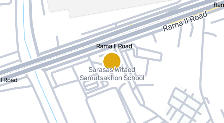 显示Sarasas Witaed Samutsakhon School的地图