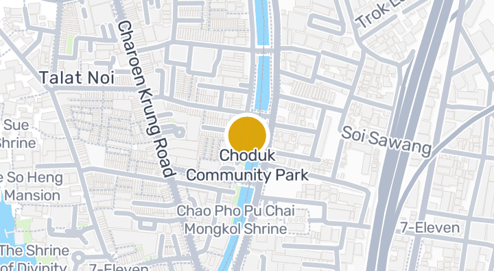 Map showing Choduk Community Park