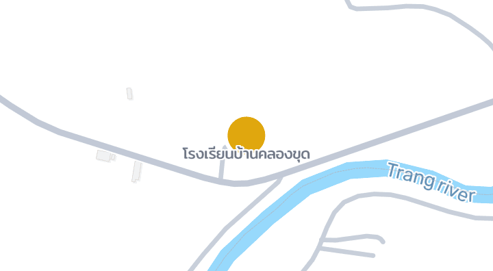 แผนที่แสดงโรงเรียนบ้านคลองขุด