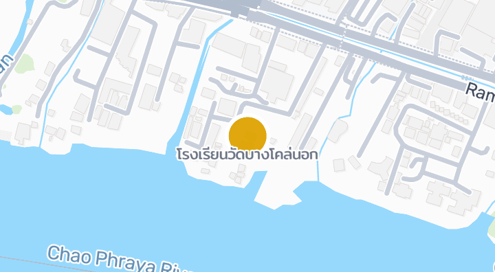 Map showing โรงเรียนวัดบางโคล่นอก