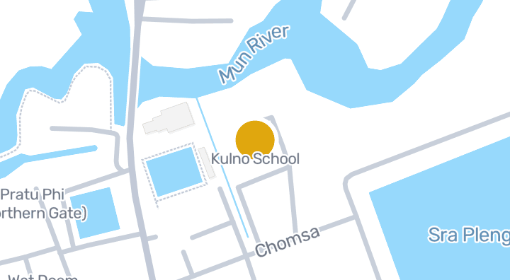 แผนที่แสดงโรงเรียนกุลโน