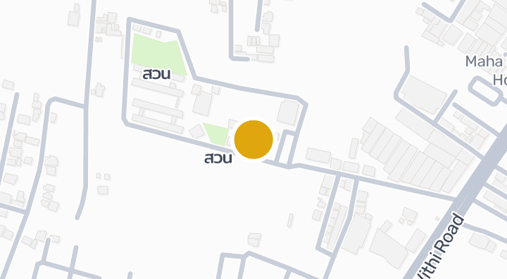 แผนที่แสดงสวนระหว่างอาคาร