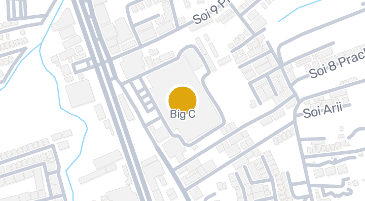 แผนที่แสดงBig C