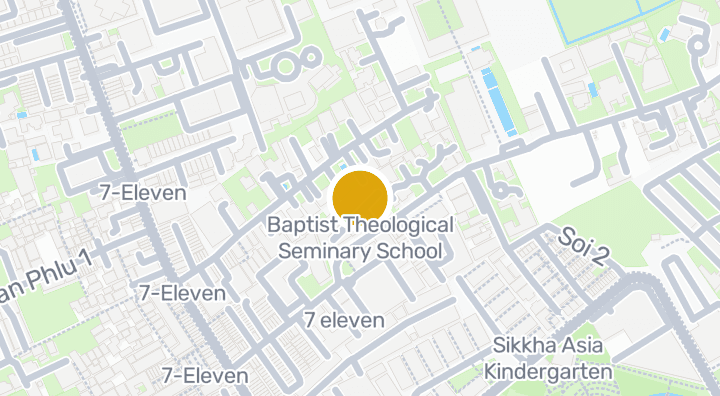 Map showing Baptist Theological Seminary School