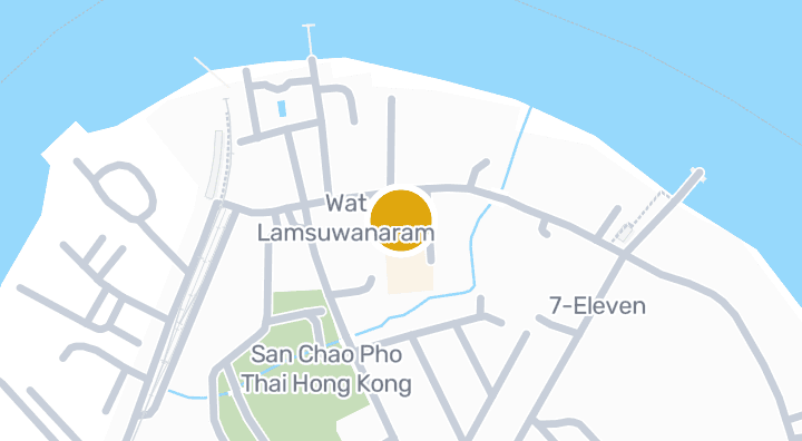 Wat Lamsuwanaram Municipality Schoolを示す地図