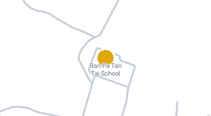 แผนที่แสดงBan Pa Tan Tai School