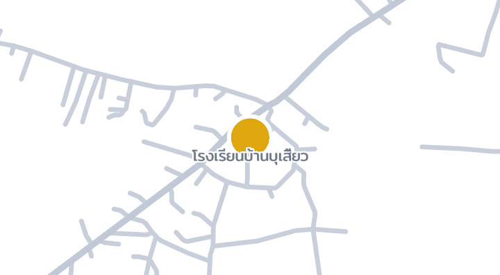 Map showing โรงเรียนบ้านบุเสี้ยว