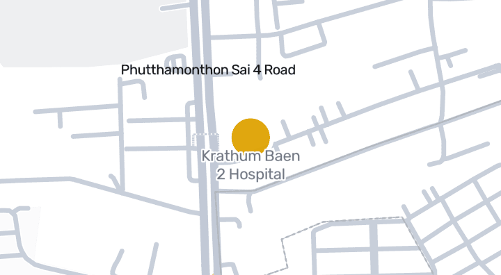 显示Krathum Baen 2 Hospital的地图
