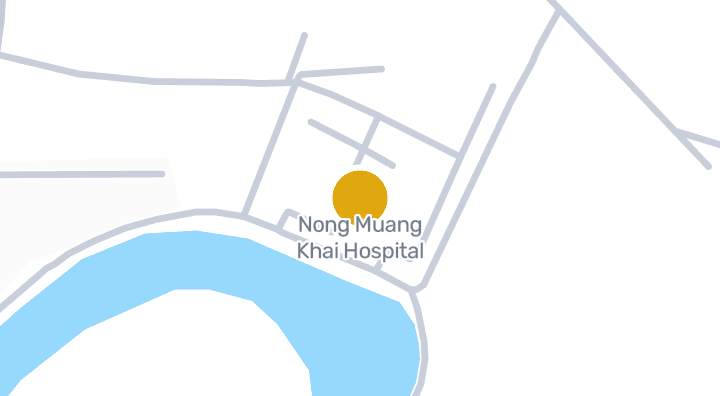 แผนที่แสดงโรงพยาบาลหนองม่วงไข่