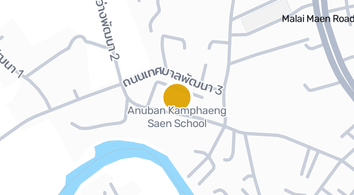 Karte von Anuban Kamphaeng Saen School