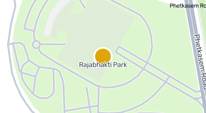 显示Rajabhakti Park的地图