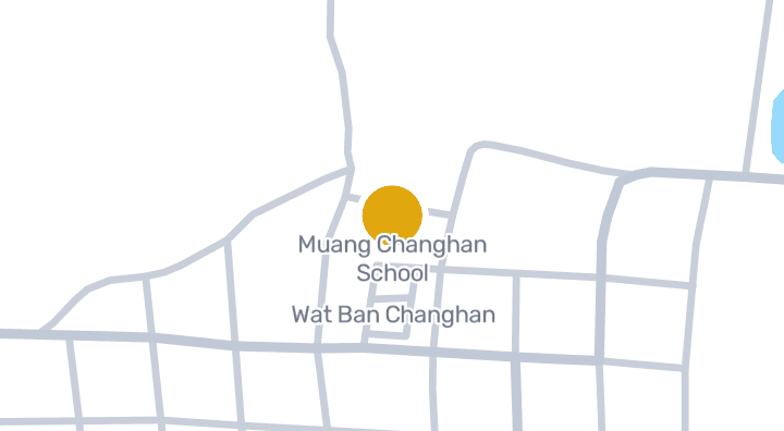 Map showing Muang Changhan School
