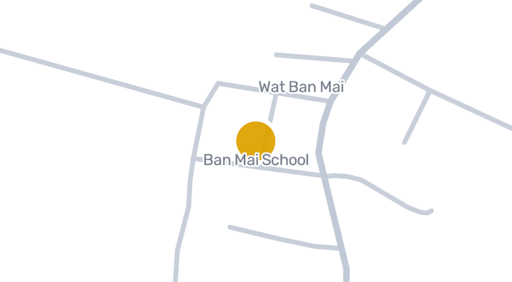 显示Ban Mai School的地图