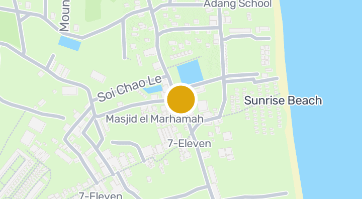 แผนที่แสดงAndaman international clinic