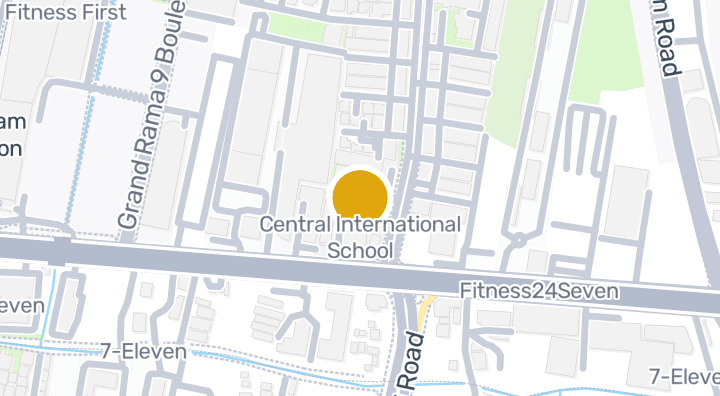 Map showing Central International School