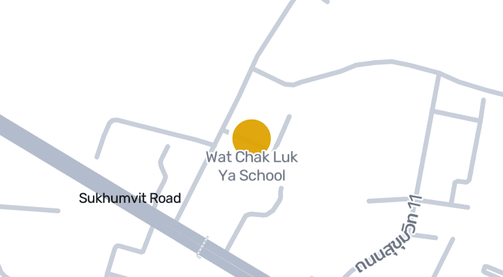显示Wat Chak Luk Ya School的地图