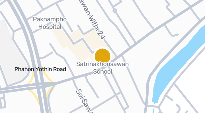 แผนที่แสดงโรงเรียนสตรีนครสวรรค์