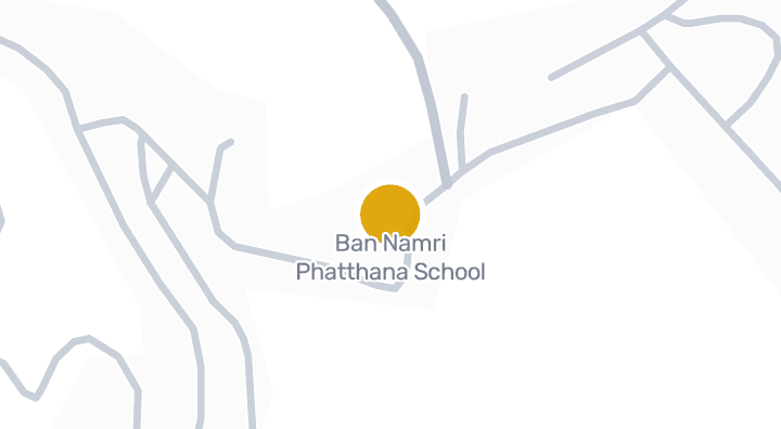แผนที่แสดงโรงเรียนบ้านน้ำรีพัฒนา