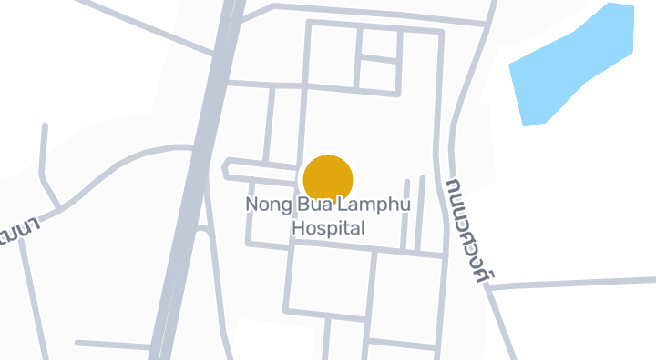 แผนที่แสดงโรงพยาบาลหนองบัวลำภู