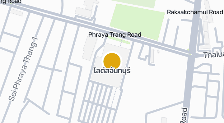显示โลตัสจันทบุรี的地图