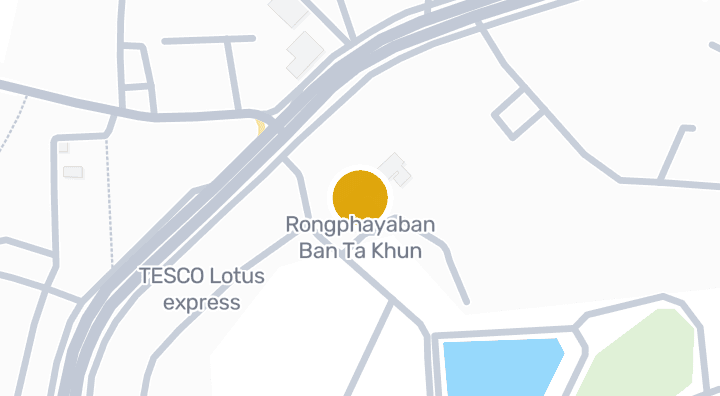 แผนที่แสดงโรงพยาบาลบ้านตาขุน